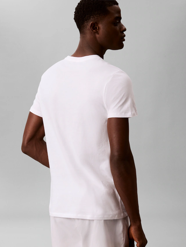 Calvin Klein Underwear T-Shirt »S/S CREW NECK 3PK« Packung, 3er-Pack, 3 Stk. mit Logostickerei