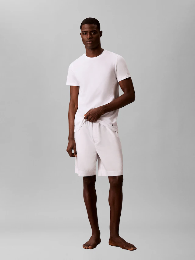 Calvin Klein Underwear T-Shirt »S/S CREW NECK 3PK« Packung, 3er-Pack, 3 Stk. mit Logostickerei