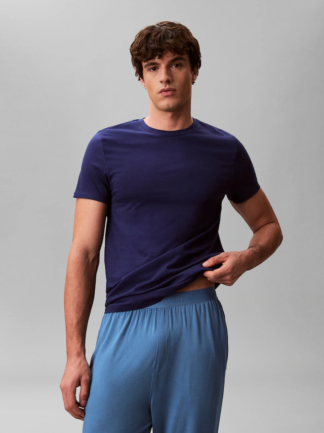 Calvin Klein Underwear T-Shirt »S/S CREW NECK 3PK« Packung, 3er-Pack, 3 Stk. mit Logostickerei