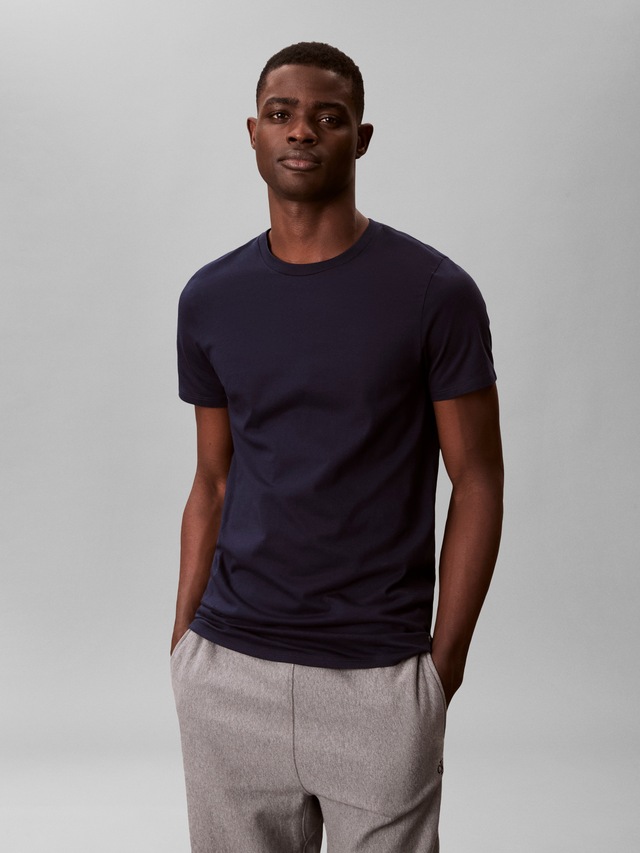Calvin Klein Underwear T-Shirt »S/S CREW NECK 3PK« Packung, 3er-Pack, 3 Stk. mit Logostickerei