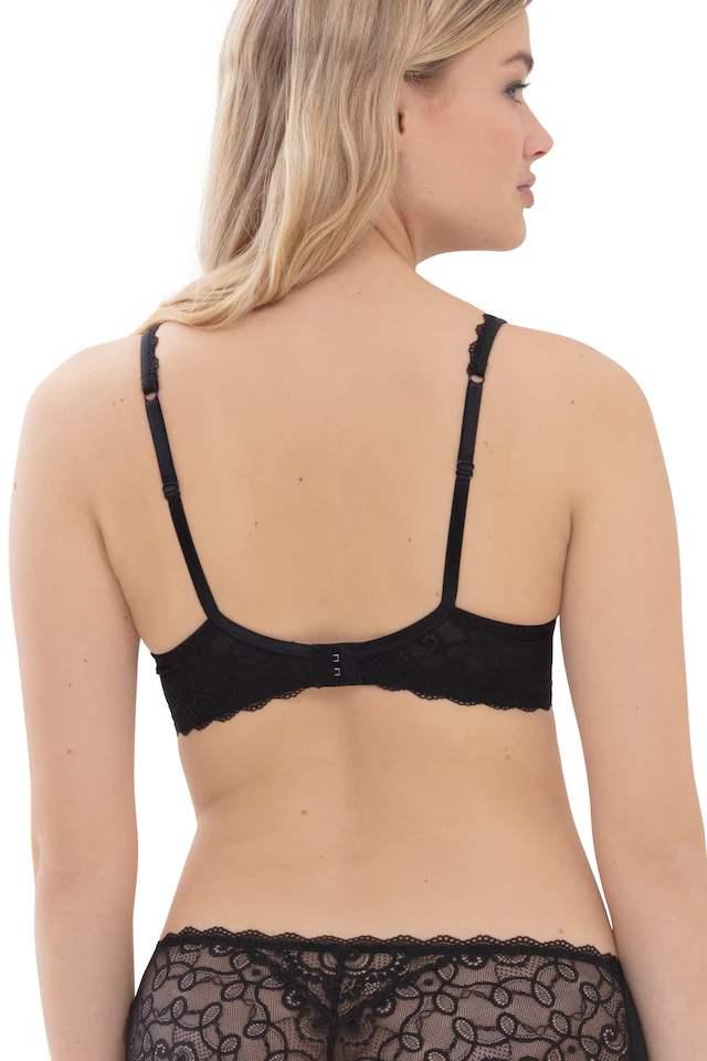 Mey Bügelloser BH »Amorous« mit grafischer Spitze, feminin, Zierträger