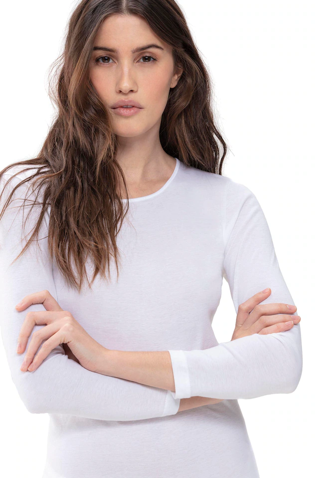Mey Langarmshirt »Noblesse« Ohne auftragende Seitennähte