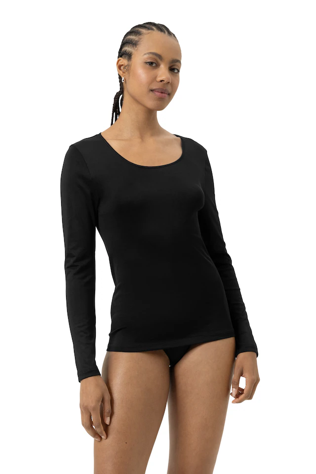 Mey Langarmshirt »Emotion« Fließende Qualität
