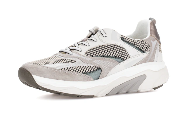 Gabor Keilsneaker , Freizeitschuh, Halbschuh, Schnürschuh mit rollingsoft-Laufsohle
