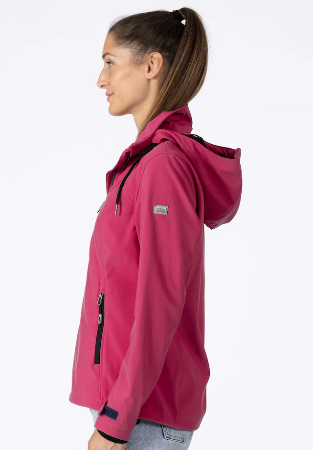 DEPROC Active Softshelljacke »DECORAH PEAK V WOMEN« mit Kapuze mit abnehmbarer Kapuze