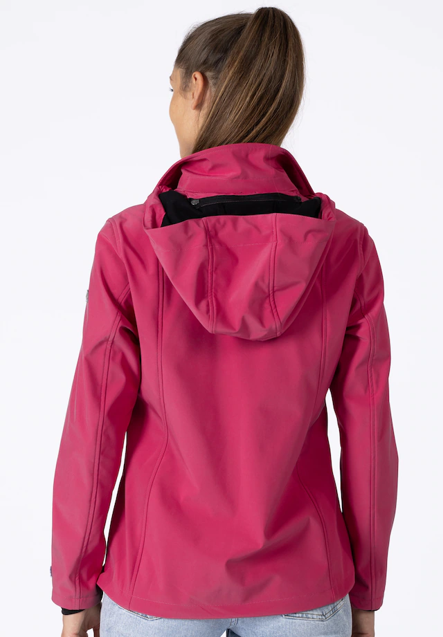 DEPROC Active Softshelljacke »DECORAH PEAK V WOMEN« mit Kapuze mit abnehmbarer Kapuze
