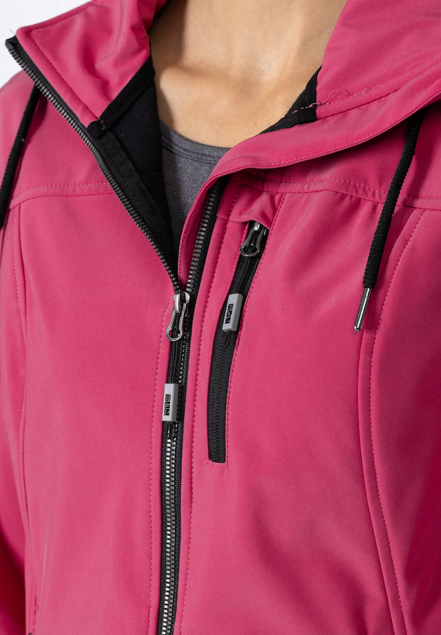 DEPROC Active Softshelljacke »DECORAH PEAK V WOMEN« mit Kapuze mit abnehmbarer Kapuze