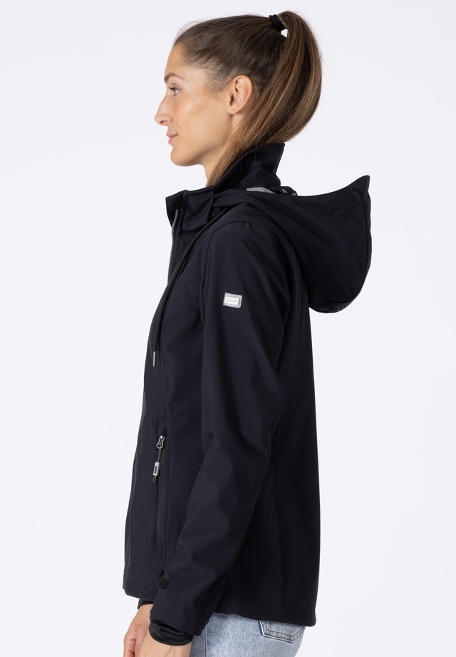 DEPROC Active Softshelljacke »DECORAH PEAK V WOMEN« mit Kapuze mit abnehmbarer Kapuze