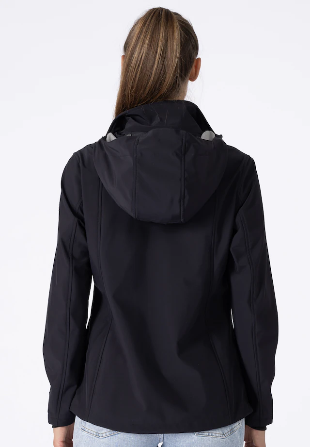 DEPROC Active Softshelljacke »DECORAH PEAK V WOMEN« mit Kapuze mit abnehmbarer Kapuze