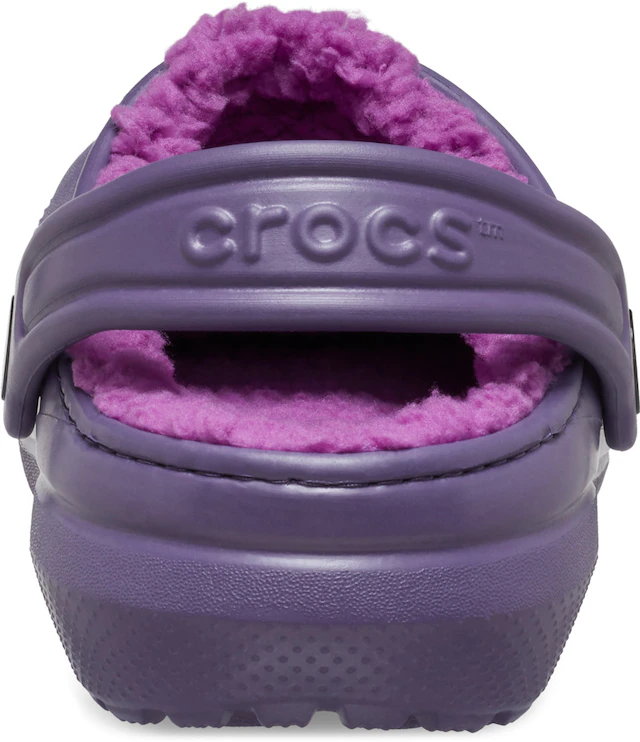 Crocs Clog »Kids Classic Lined Clog« Hausschuh, Pantoffel, Schlappen mit Warmfutter