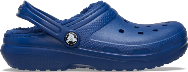 Crocs Clog »Kids Classic Lined Clog« Hausschuh, Pantoffel, Schlappen mit Warmfutter