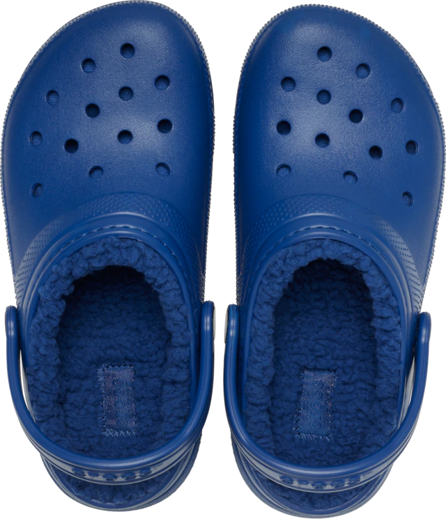 Crocs Clog »Kids Classic Lined Clog« Hausschuh, Pantoffel, Schlappen mit Warmfutter