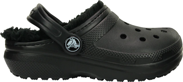 Crocs Clog »Kids Classic Lined Clog« Hausschuh, Pantoffel, Schlappen mit Warmfutter