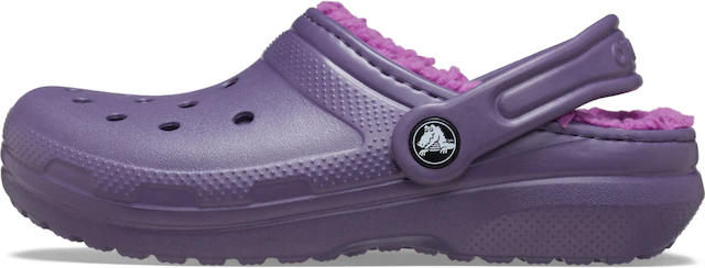 Crocs Clog »Classic Lined Clog« Kindergartenschuh, Hausschuh mit kuscheligem Futter