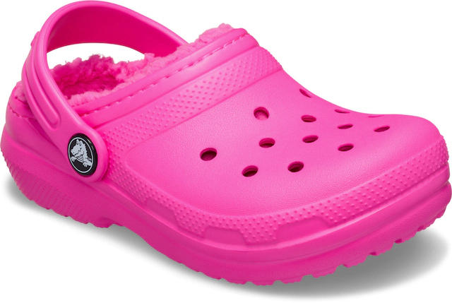 Crocs Clog »Classic Lined Clog« Kindergartenschuh, Hausschuh mit kuscheligem Futter