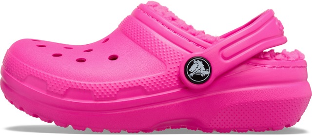 Crocs Clog »Classic Lined Clog« Kindergartenschuh, Hausschuh mit kuscheligem Futter