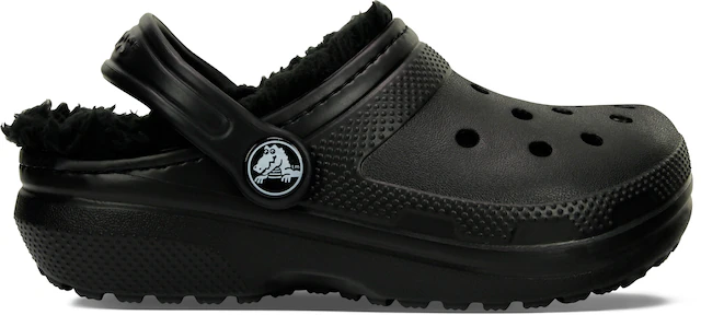 Crocs Clog »Classic Lined Clog« Kindergartenschuh, Hausschuh mit kuscheligem Futter
