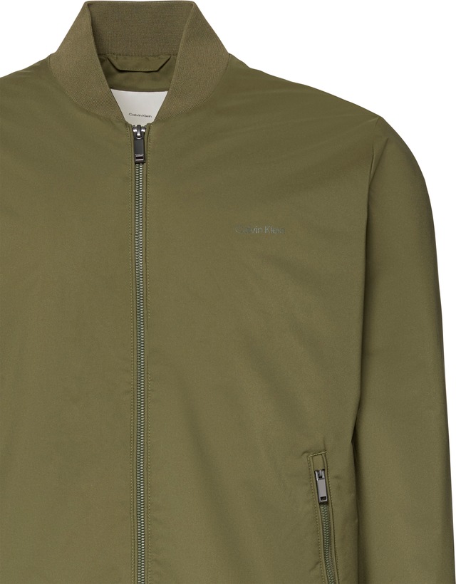 Calvin Klein Bomberjacke »MATTE BOMBER« ohne Kapuze Regular fit, mit Rundhalsausschnitt