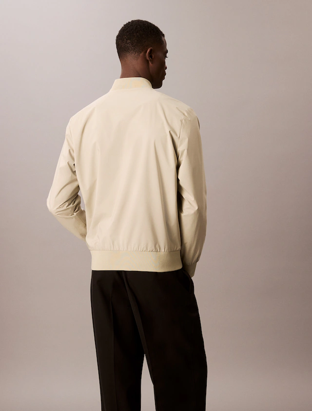 Calvin Klein Bomberjacke »MATTE BOMBER« ohne Kapuze Regular fit, mit Rundhalsausschnitt