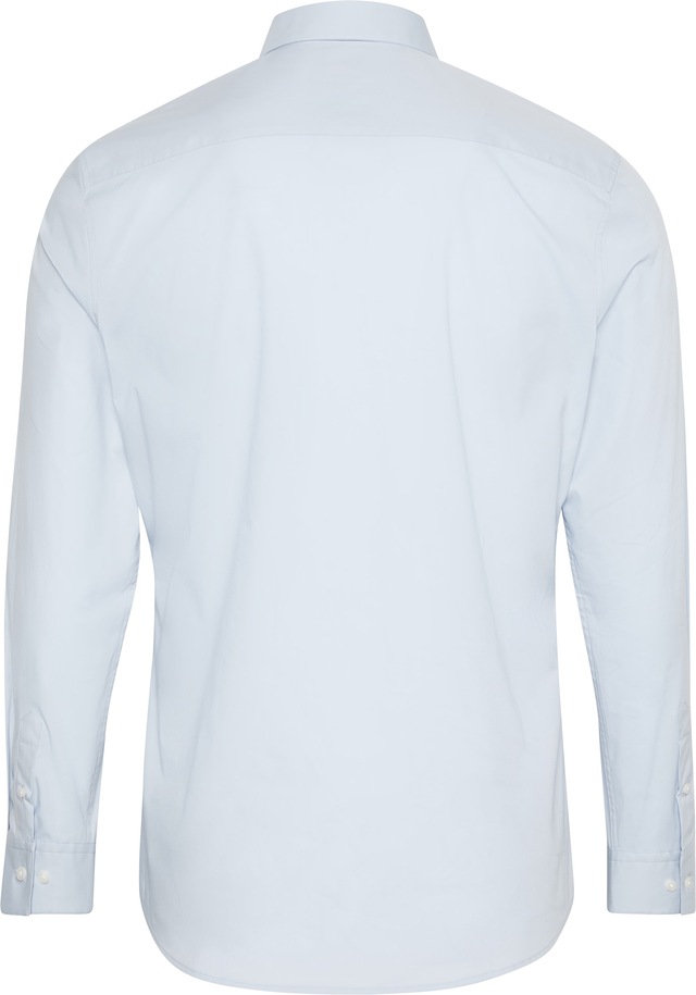 Calvin Klein Langarmhemd »LONG SLEEVE SOLID STRETCH SLIM SHIRT« slim fit, in Unifarbe