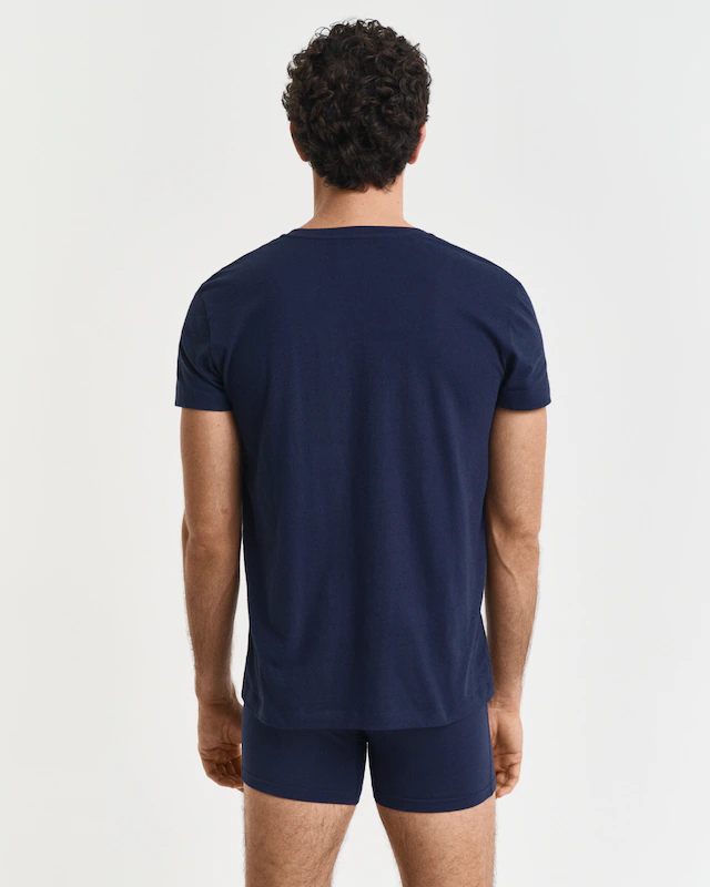Gant Kurzarmshirt »V-NECK T-SHIRT 2-PACK« Mit V-Ausschnitt