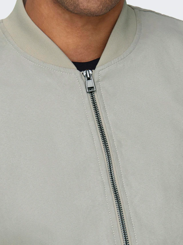 ONLY & SONS Blouson »ONSLUCAS FAKE SUEDE BOMBER OTW« Polyester, regular fit