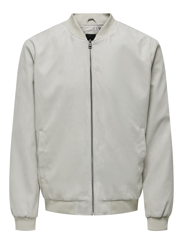 ONLY & SONS Blouson »ONSLUCAS FAKE SUEDE BOMBER OTW« Polyester, regular fit
