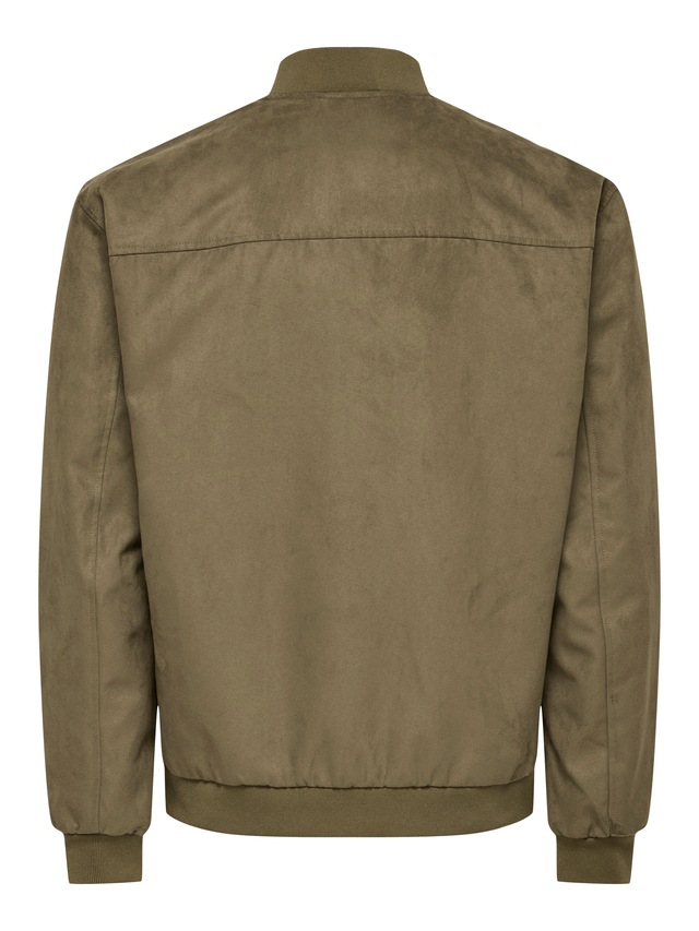ONLY & SONS Blouson »ONSLUCAS FAKE SUEDE BOMBER OTW« Polyester, regular fit