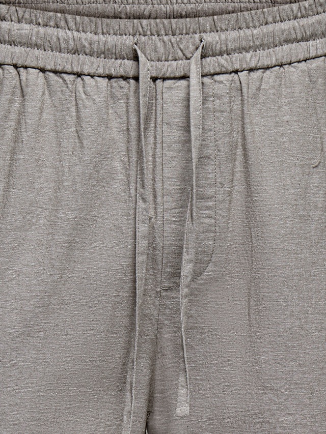 ONLY & SONS Schlupfhose »ONSSINUS LOOSE 0007 COT LIN PANT NOOS« Baumwolle mit Leinen, locker geschnitten