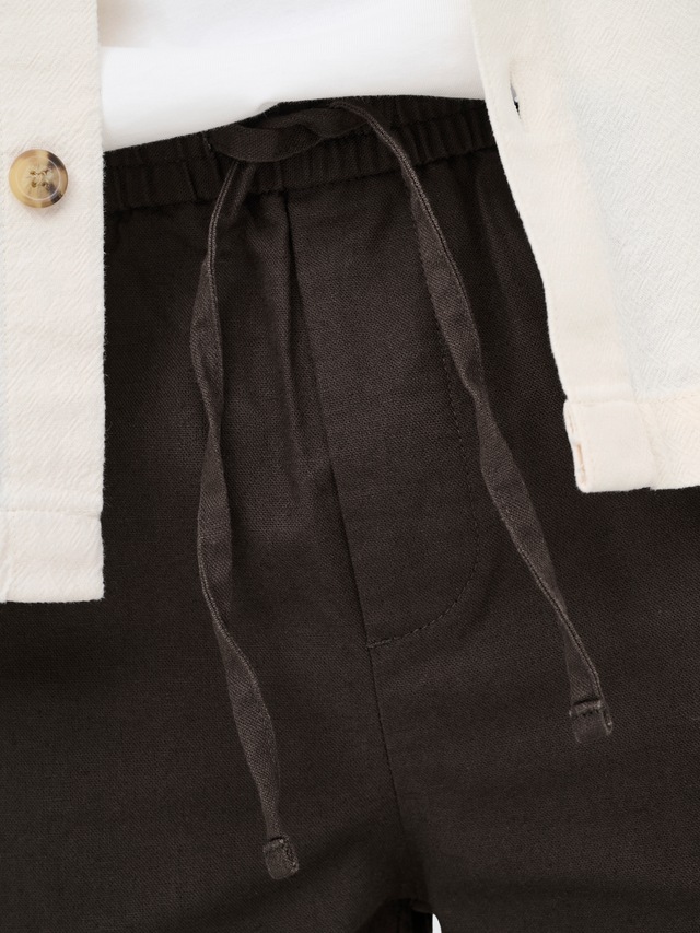 ONLY & SONS Schlupfhose »ONSSINUS LOOSE 0007 COT LIN PANT NOOS« Baumwolle mit Leinen, locker geschnitten