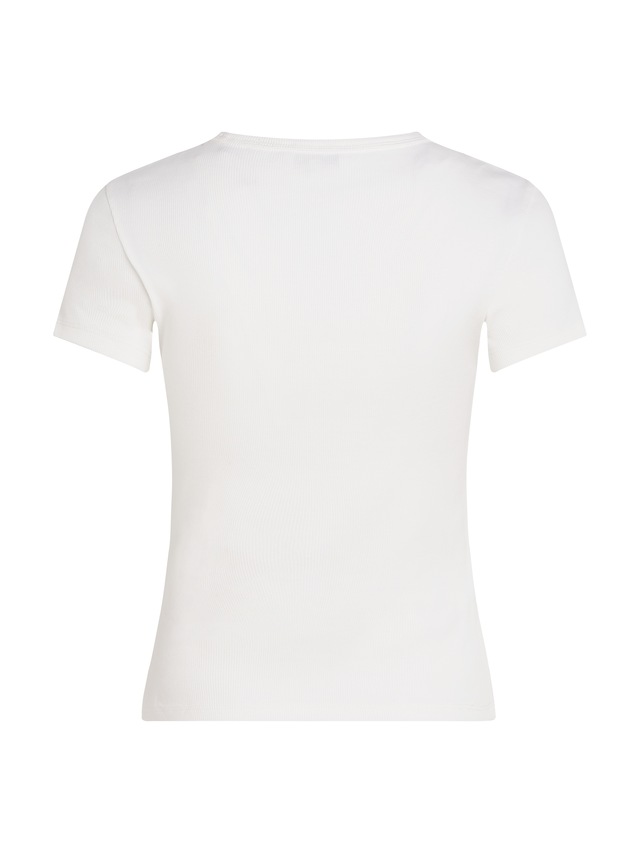 Tommy Jeans Kurzarmshirt »TJW 2PACK SLIM ESSENTIAL RIB SS« Packung, 2er-Pack, 2 tlg. mit gerippter Struktur, Rundhals