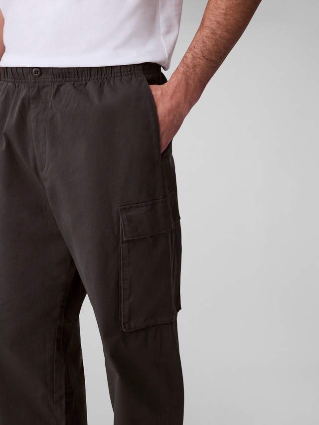 Calvin Klein Jeans Cargohose »CO PULL ON STRAIGHT CARGO PANT« in Unifarbe