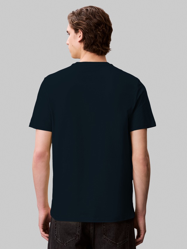 Calvin Klein Jeans T-Shirt »SS SMOOTH CTTN SOLID CREWNK TEE« mit Logo