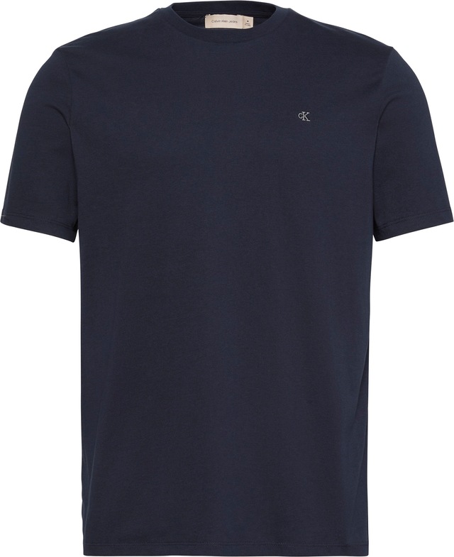 Calvin Klein Jeans T-Shirt »SS SMOOTH CTTN SOLID CREWNK TEE« mit Logo