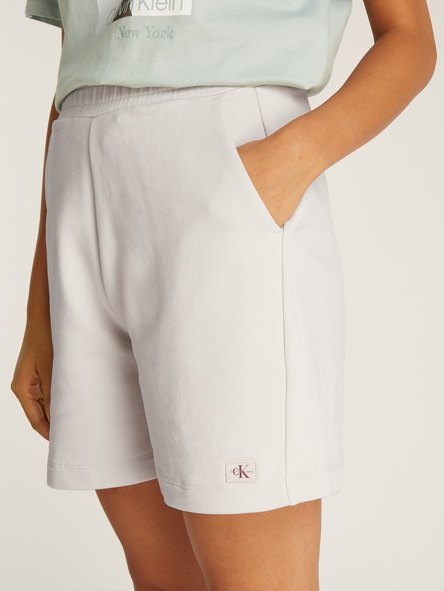 Calvin Klein Jeans Sweatshorts »WOVEN LABEL SHORTS« mit Logo