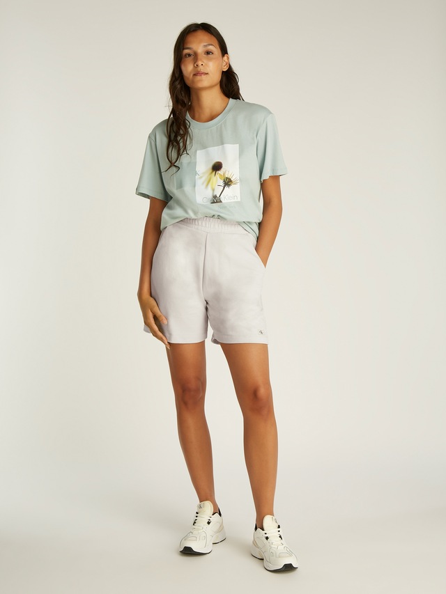 Calvin Klein Jeans Sweatshorts »WOVEN LABEL SHORTS« mit Logo