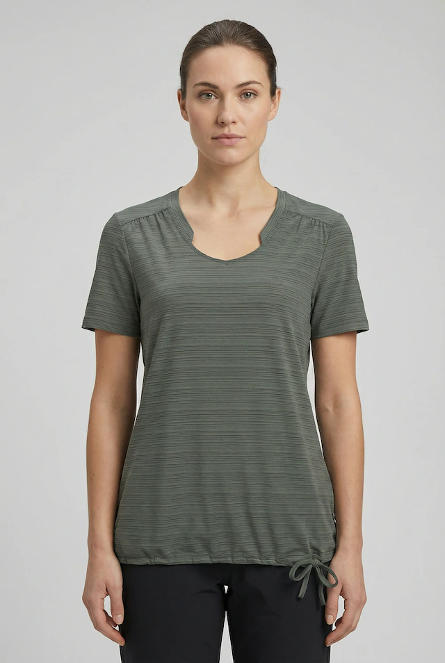 Killtec T-Shirt »KOS 46 WMN TSHRT« Kurzarm-Design, aus Polyester und Elasthan, auch in großen Größen