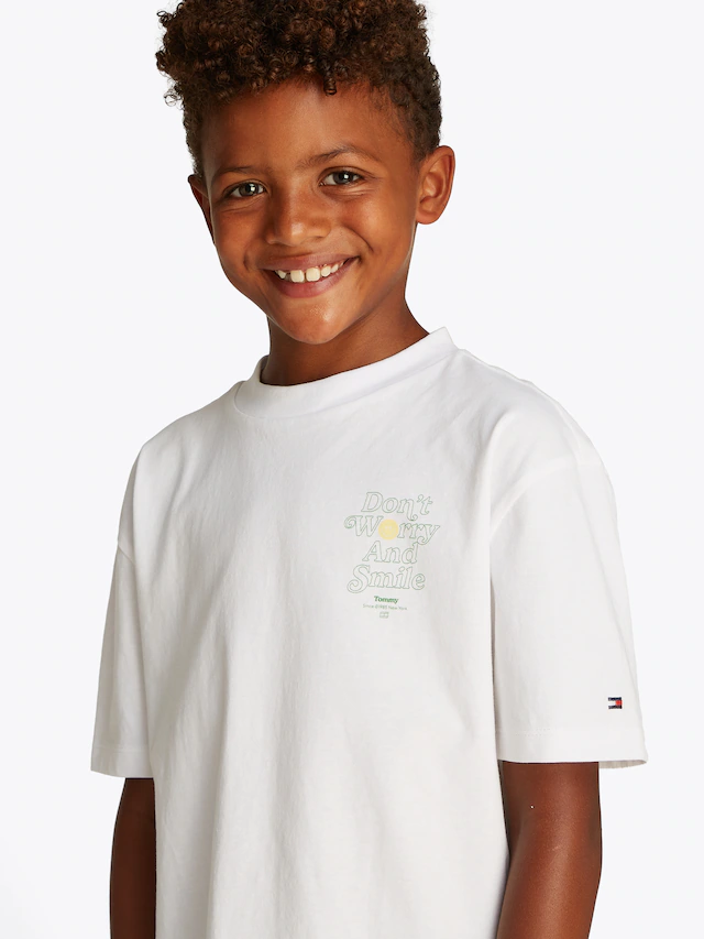 Tommy Hilfiger T-Shirt »FUN GRAPHIC TEE SS« mit Grafik-Print