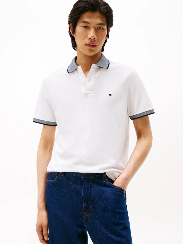 Tommy Hilfiger Poloshirt »LINEN PIQUE REGULAR«