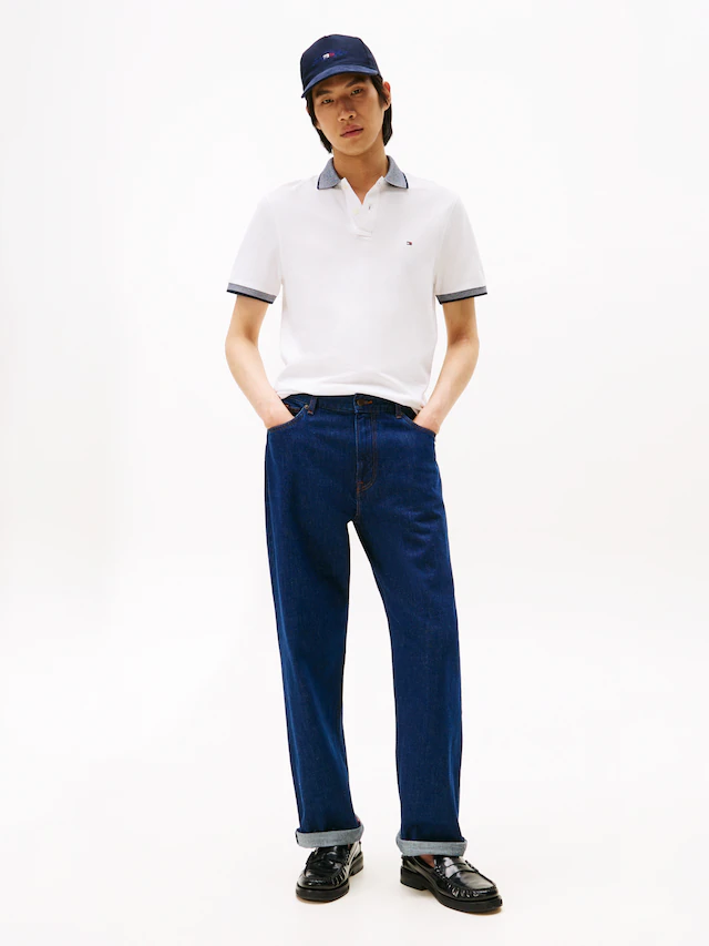 Tommy Hilfiger Poloshirt »LINEN PIQUE REGULAR«