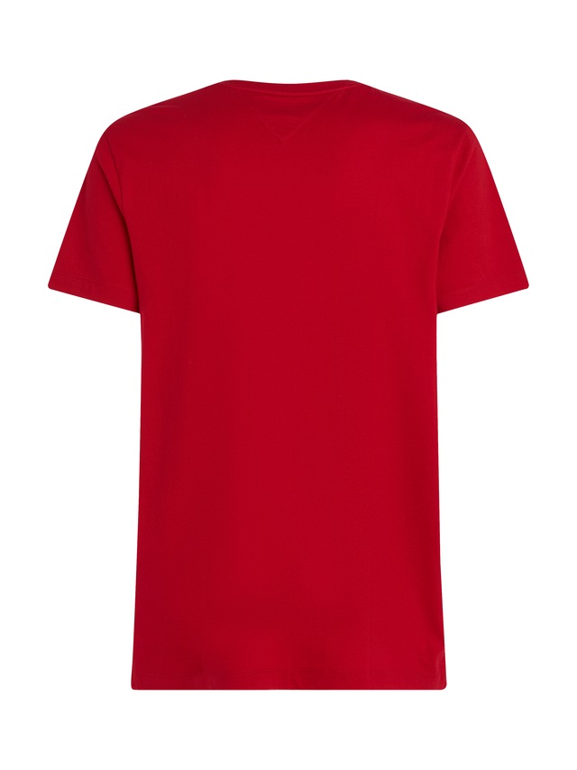 Tommy Hilfiger V-Shirt »ESSENTIAL V-NECK« unifarben, casual, regular fit, Baumwolle,