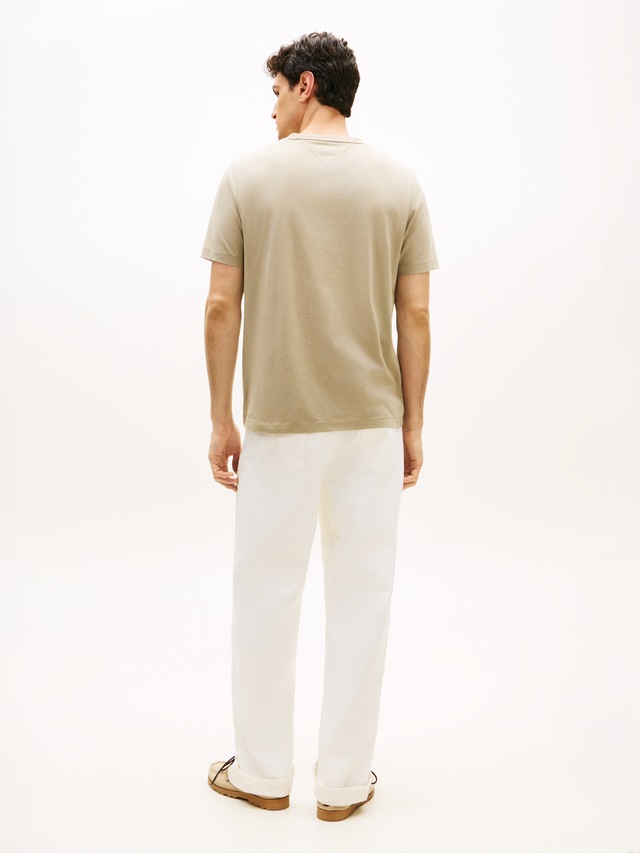 Tommy Hilfiger V-Shirt »ESSENTIAL V-NECK« unifarben, casual, regular fit, Baumwolle,