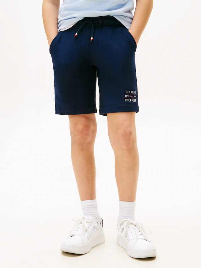 Tommy Hilfiger Sweatshorts »TOMMY FLAG HILFIGER SWEATSHORT« mit Logo