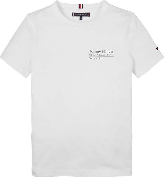 Tommy Hilfiger T-Shirt »FLAG FUN TEE SS« mit Grafik-Logo