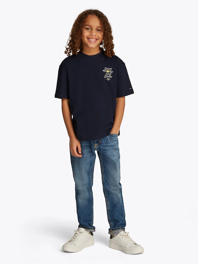 Tommy Hilfiger T-Shirt »FUN GRAPHIC TEE SS« mit Grafik-Print
