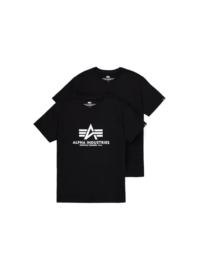 Alpha Industries Rundhalsshirt »Basic T 2 Pack« Set, 2 Stk.