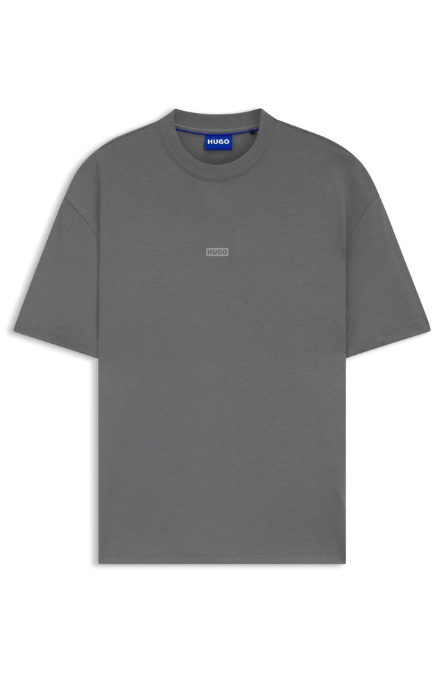 HUGO T-Shirt »Nalono« mit Logodruck, Oversized Look mit Backprint