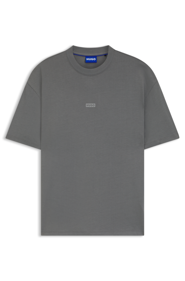 HUGO T-Shirt »Nalono« mit Logodruck, Oversized Look mit Backprint