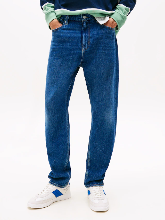 Tommy Jeans Gerade Jeans »Isaac Relaxed Tapered« Relaxed‑Fit‑Jeans mit konisch zulaufendem Bein