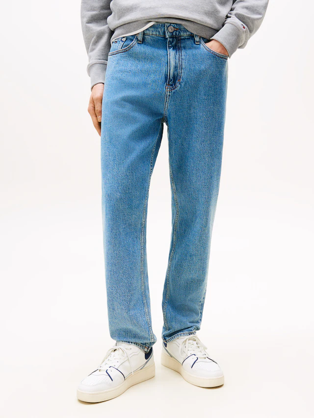 Tommy Jeans Gerade Jeans »Isaac Relaxed Tapered« Relaxed‑Fit‑Jeans mit konisch zulaufendem Bein